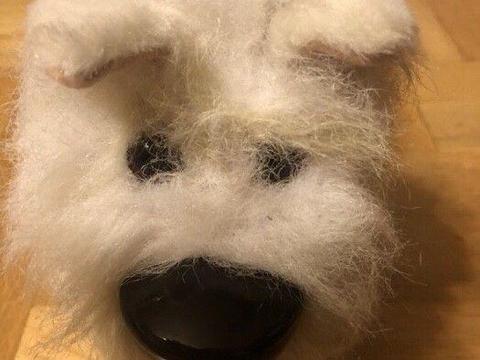 Pies Baxter jeżdżący i szczekający zabawka interaktywna z akcesoriami