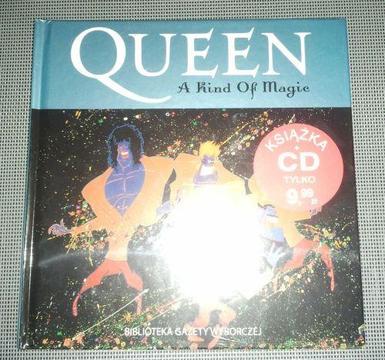 Queen - A kind of magic tom 1 Książka z płytą CD nowa w folii