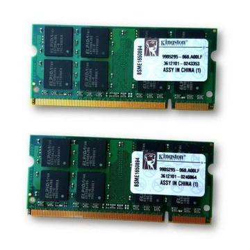 Okazja! Pamięć Kingston HyperX DDR2 2GB (2x1GB) do laptopa. Warszawa