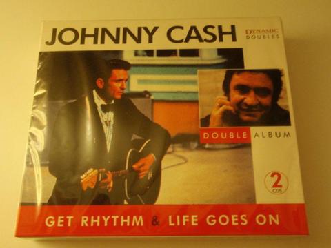JOHNNY CASH -2CD Get Rhythm, Life Goes On