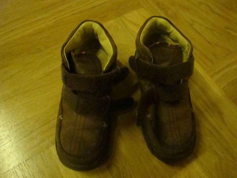 buty trzewiki ze skóry firmy ELEFANTE dla dziewczynki lub chlopca roz.27