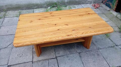 Ława Dębowa z Półką