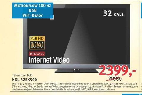 Tv Lcd Sony Bravia KDL32EX500 Internet stan idealny
