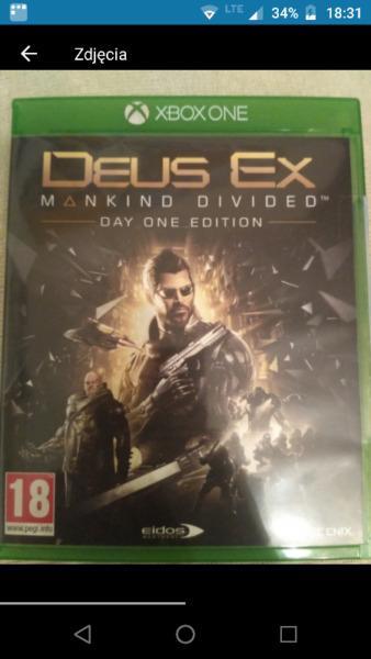 Deus Ex Mankind Divided Xbox one