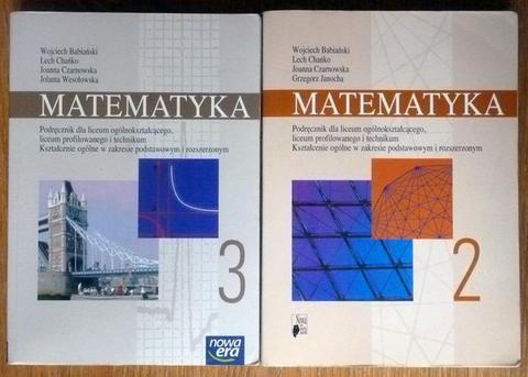 Matematyka 2 i 3 - Babiański / Chańko / Czarnowska / Janocha