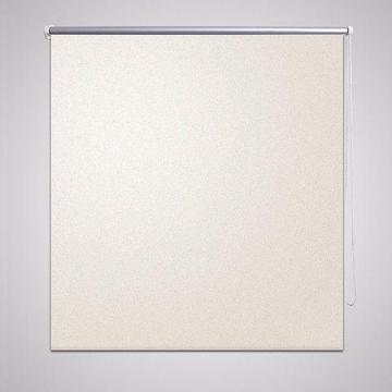 Roleta okienna zaciemniająca ciemna biel 80 x 230 cm(240145)