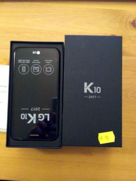 Nowy LG K10 (2017) Dual Sim Czarny