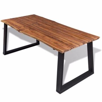 vidaXL Stół do jadalni 180x90cm z drewna akacjowego(242364)