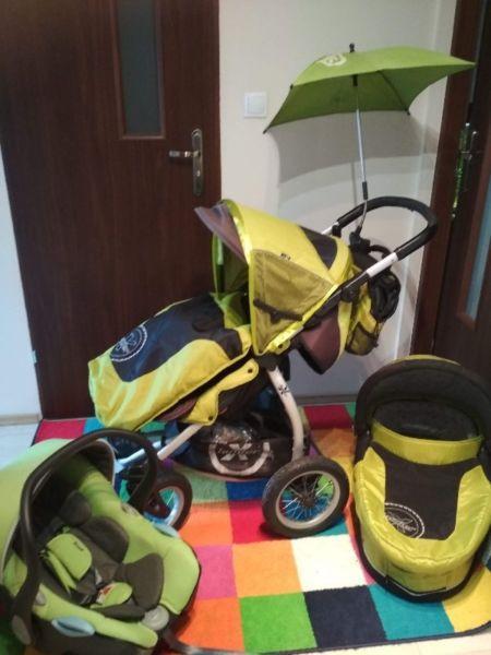 TANIO wózek 3w1 w super stanie