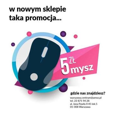 Mysz optyczna Logitech Czarna 1000DPI USB