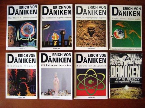 E. Daniken. Zbiór książek. UFO, paleoastronautyka, obce cywilizacje