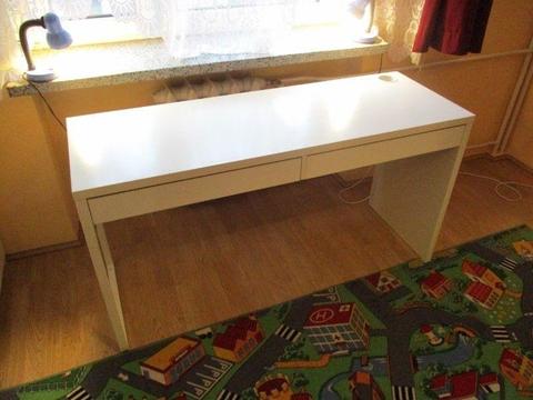Biurko dla dzieci MICKE IKEA - białe