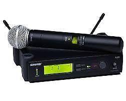 Mikrofon Shure SM58 + odbiornik SLX4 pasmo 572-596MHz
