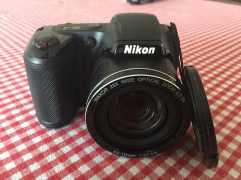 Nikon Coolpix L340 czarny + SD memory card 32GB GRATIS!!!