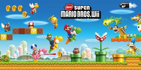 Nintendo Wii + New Super Mario Bros Wii + Monopoly