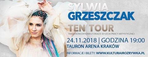 DZIŚ KONCERT Sprzedam 2 bilety na koncert Sylwia Grzeszczak TEN