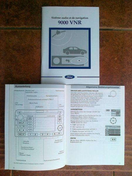 Ford - System Audio 900 VNR - instrukcja