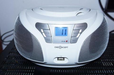 ONECONCEPT BOOMBOX STEREO CD MP3 BT