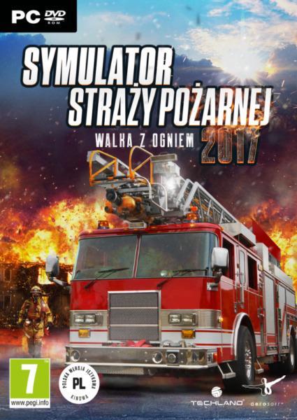 Gra na PC- Symulator Straży Pożarnej. Walka z ogniem 2017- Nowa, zafoliowana!