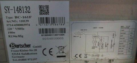 Zamrażarka Bartscher 72/18/2