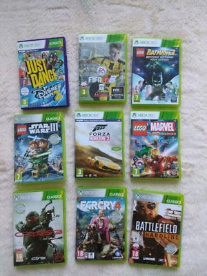 Fifa 17 Forza Horizon 2 LEGO Batman Star Wars Crysis 3 Just Xbox 360
