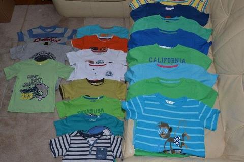 11 szt, bluzka C&A, MOTHERCARE, PEPCO Pepperts, DISNEY rozm 122 - 128, bluzeczka, koszulka