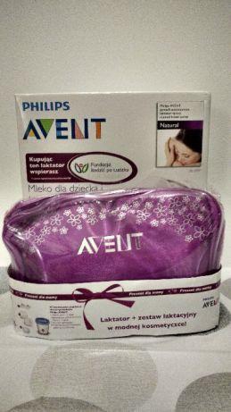 Laktator Ręczny Philips Avent Natural + Z kosmetyczką