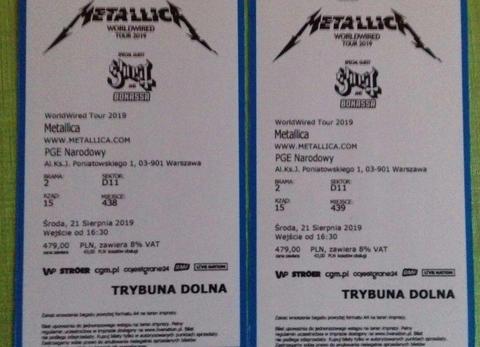 Metallica 2019 koncert