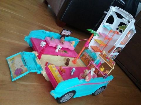 Barbie - wakacyjny pojazd dla piesków
