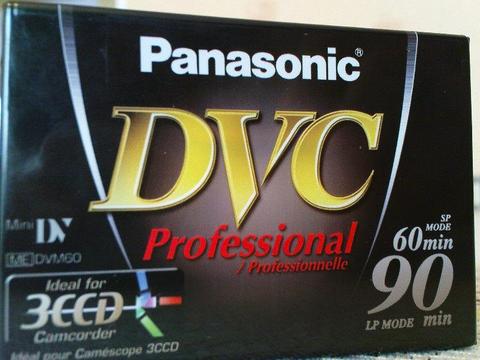 Sprzedam kasety do kamery Panasonic AY-DVM60YE MiniDv Professional