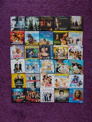 Kolekcja filmów DVD - 30 sztuk - opakowania papierowe