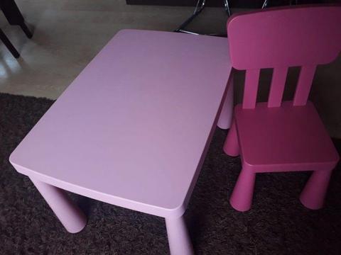 Mamut - stolik + krzesełko