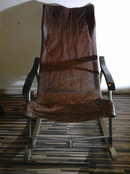 fotel fotele 2 szt Takeshi Nii lata 50 bujany składany prl wysyłka reto vintage