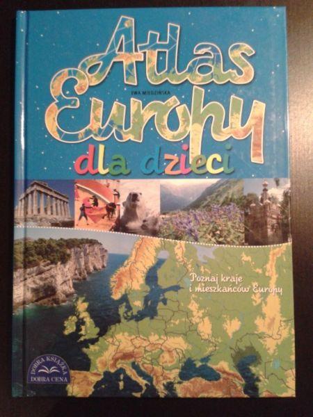 Atlas Europy dla dzieci-E. Miedzińska