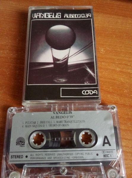 Vangelis ‎- Albedo 0.39 - UNIKAT kaseta 1989