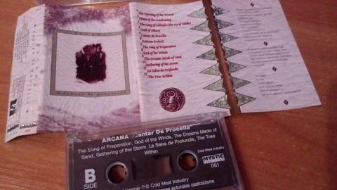Arcana ‎- Cantar De Procella UNIKAT kaseta