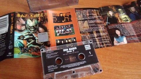 Iron Maiden ‎- Virtual XI , UNIKAT polska kaseta 1998