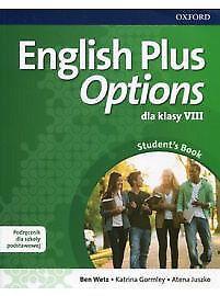 ENGLISH PLUS OPTIONS kl 8 - testy, materiały dla nauczyciela