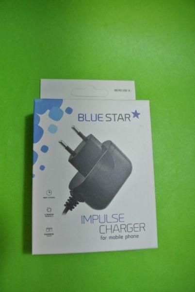 Ładowarka sieciowa Micro USB Uniwersalna 1A Blue Star