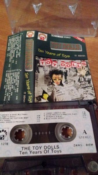 The Toy Dolls ‎- Ten Years Of Toys , kaseta magnetofonowa 1992