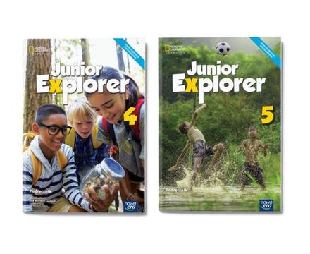 Junior Explorer kl 4, kl 5 - książka nauczyciela, testy, dodatki