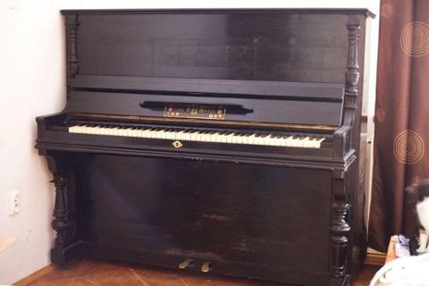 Piękne pianino Carl. H. Hintze