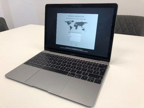 Apple Macbook 12 półroczny FV23% / gwarancja do 2021