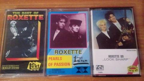 Roxette - kasety magnetofonowe , lata 90