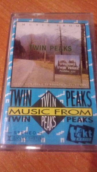 Twin Peaks - Angelo Badalamenti -soundrack - kaseta 1990