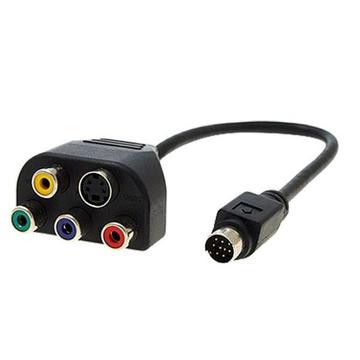 Kabel Video Card TV-Out 8-pin 4 RCA component