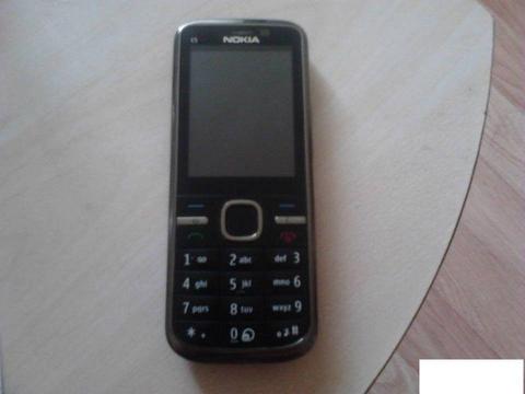 Nokia C5-00 Oryginał Ideał GPS Czarna Orange