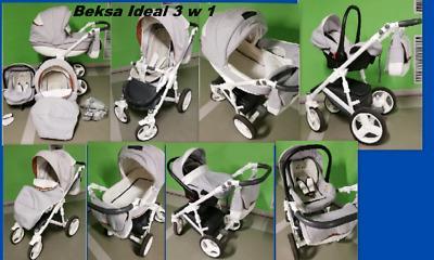 Wózek 3 w 1 super stan