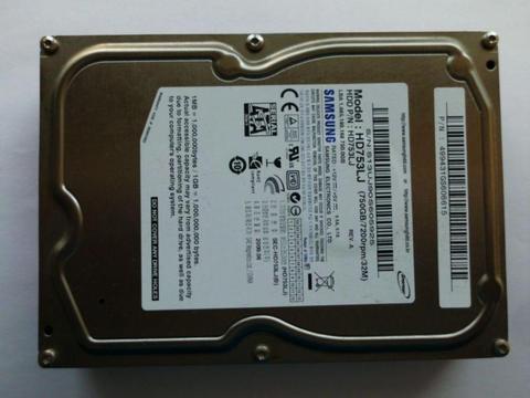 HDD 750GB / Samsung SATA II