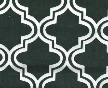AGADIR - tkanina obiciowa z nadrukowanym wzorem marokańskiej koniczyny